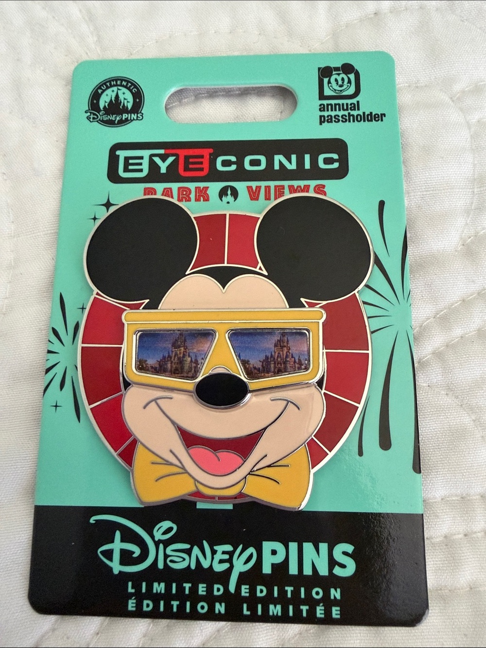 Eyeconic Park Views Annual Passholder Pin
